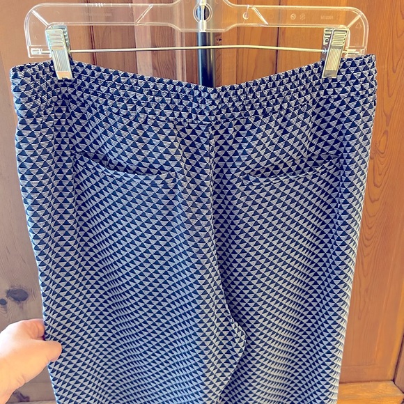 Drawstring Geometric Pants - Picture 3 of 6